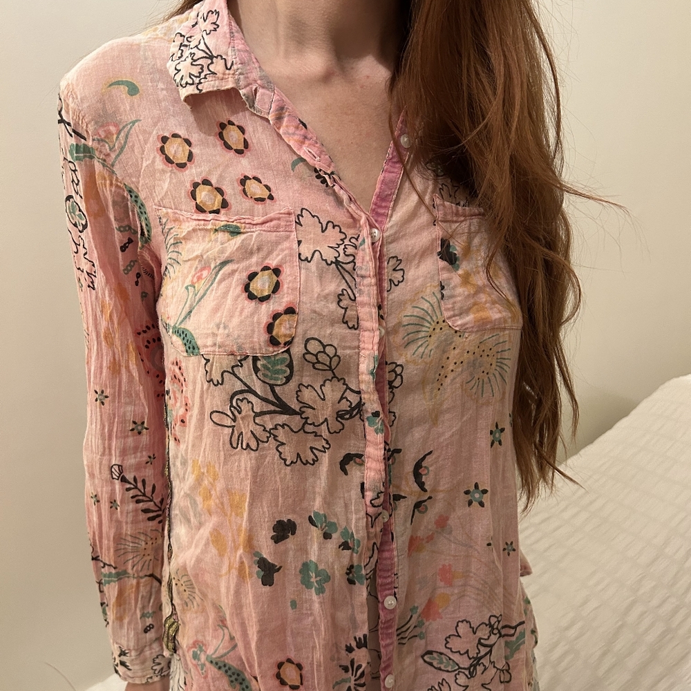 J.A.K 100% cotton blouse - Picture 3 of 6